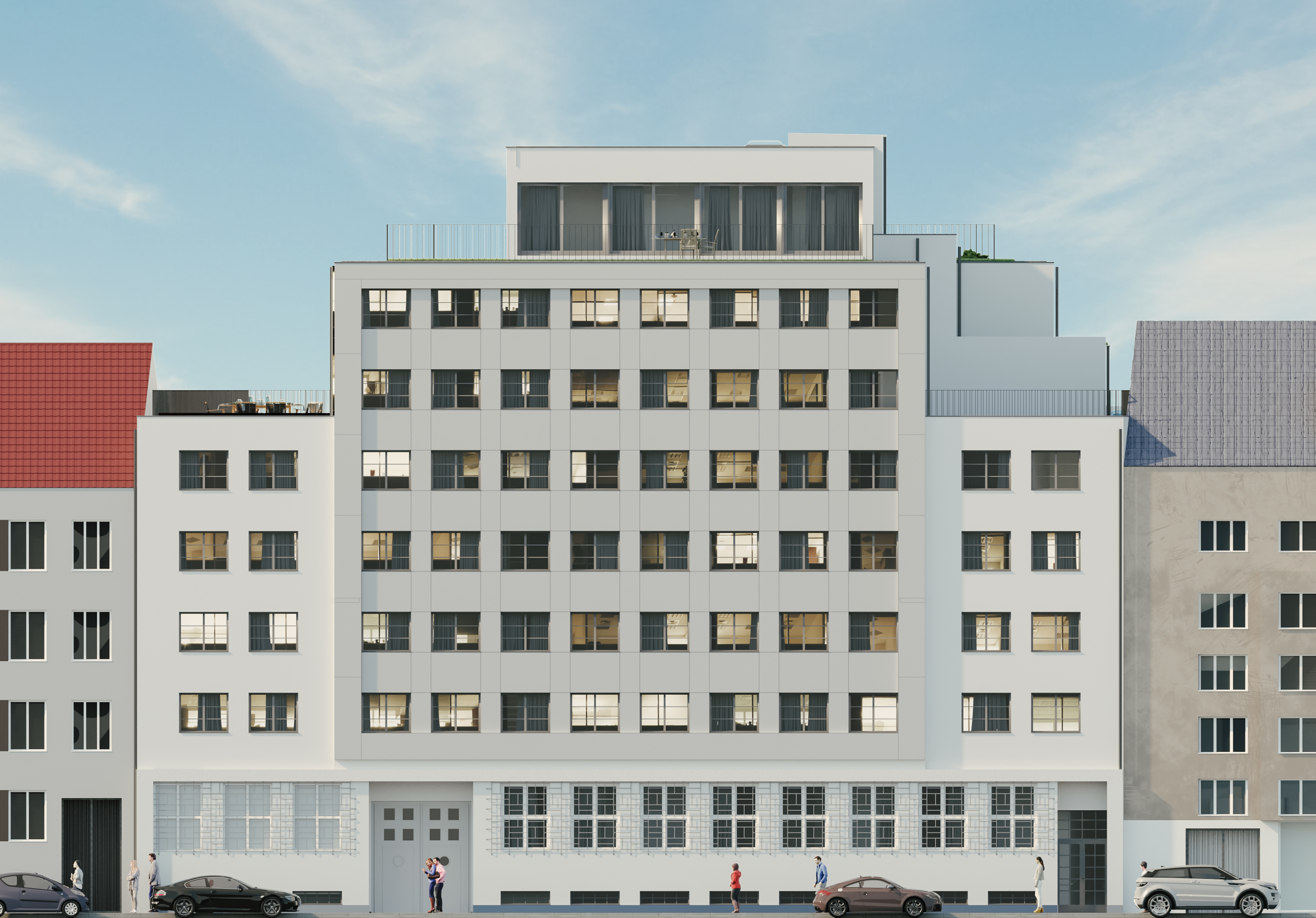 Stylische Lofts in Architekturjuwel